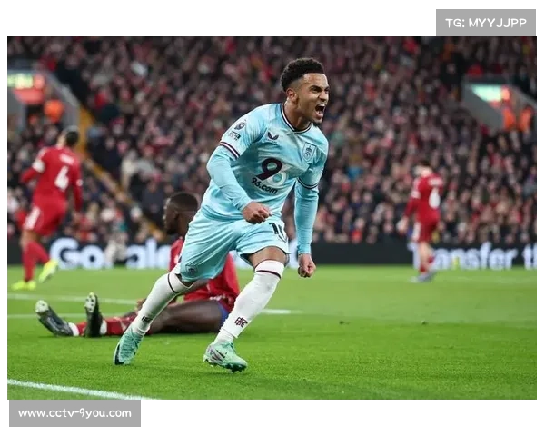 利物浦1-1伯恩利，维尔茨爆射破门，爱德华兹扳平比分